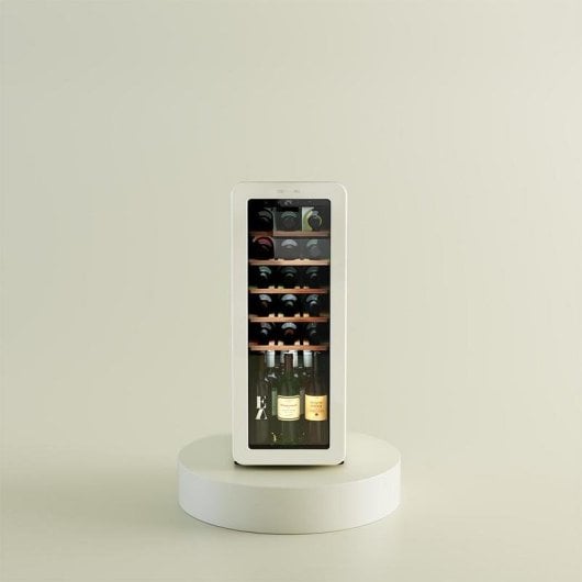 Weinkühlschrank Cecotec Bolero GrandSommelier Origin 24 Hit Beige LED Display NoFrost