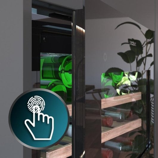 Weinkühlschrank Cecotec Bolero GrandSommelier BI 28000 Touch Black 28 Flaschen LED Touch