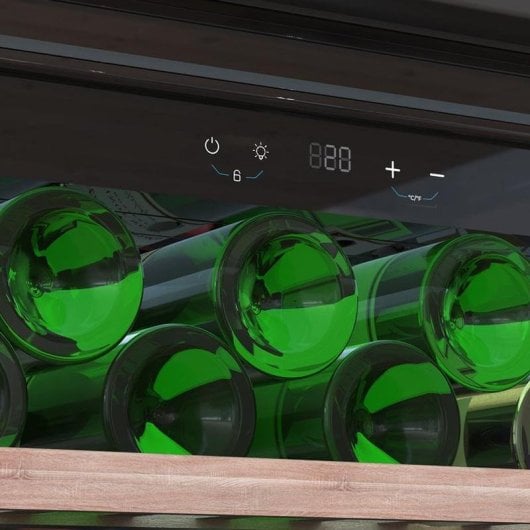 Weinkühlschrank Cecotec Bolero GrandSommelier BI 28000 Touch Black 28 Flaschen LED Touch