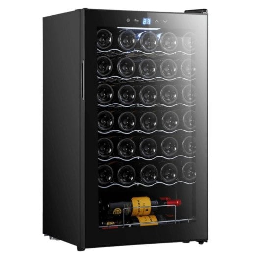 Vinoteca Cecotec GrandSommelier 34030 compresor 34 botellas control LED