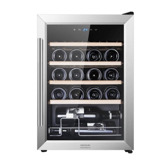 Vinoteca Cecotec Bolero GrandSommelier 2050 Inox 20 bouteilles compresseur inox