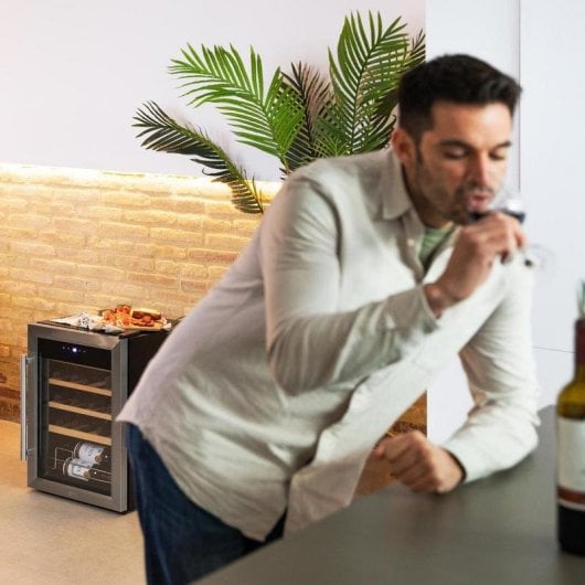 Vinoteca Cecotec Bolero GrandSommelier 2050 Inox 20 bouteilles compresseur inox