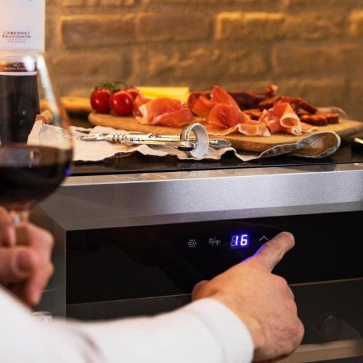 Vinoteca Cecotec Bolero GrandSommelier 2050 Inox 20 bouteilles compresseur inox