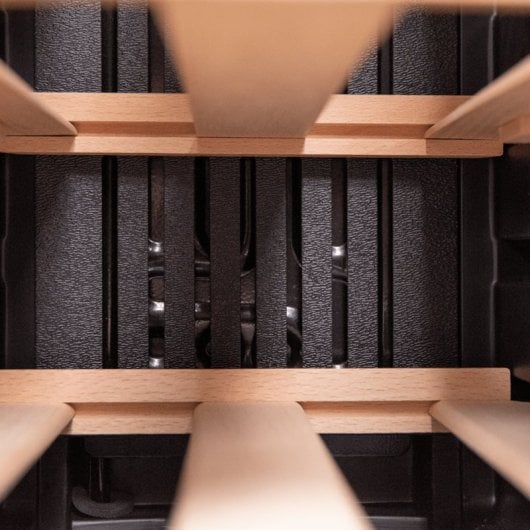 Vinoteca Cecotec Bolero GrandSommelier 1250 CoolWood 12 botellas Touch LED Clase G