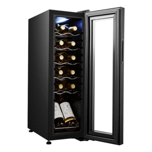 Weinkühler Cecotec CoolCrystal 12 Flaschen Touchscreen LED Kompressor
