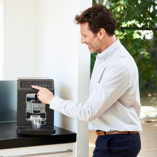 Kaffeevollautomat Krups Evidence EA895E 2,3L 15 bar mit Milchaufschäumer