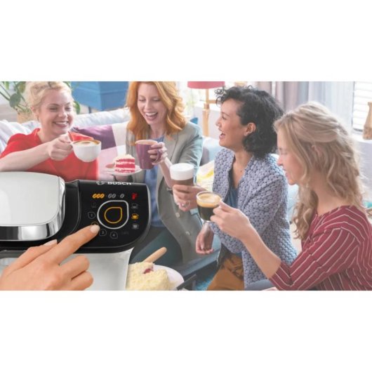 Cafetera à capsules Bosch My Way 2 automatique 1300 W réservoir amovible écran tactile