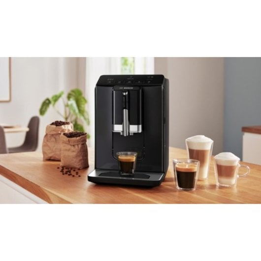 Cafetera Automática Bosch Serie 2 TIE20119 1,4L 1300W espresso y cappuccino