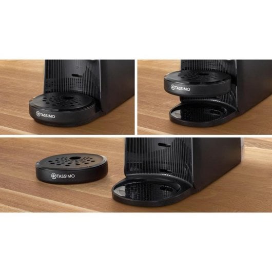 Cafetera de cápsulas Bosch TAS162E 0,7 L 1400 W negra con pantalla LED y múltiples bebidas