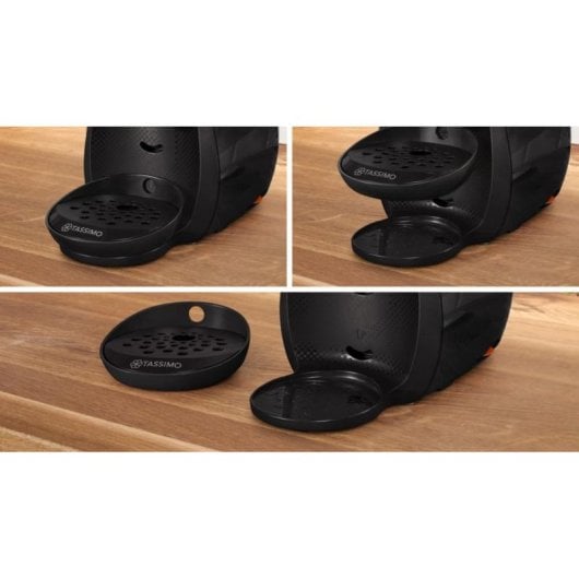 Cafetera Cápsulas Bosch Tassimo Happy TAS102E 0,7L 1400W Negro Touch
