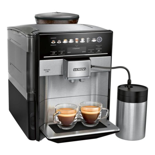 Cafeteira Automática Siemens EQ.6 plus s700 1,7L 19 bar com moinho integrado