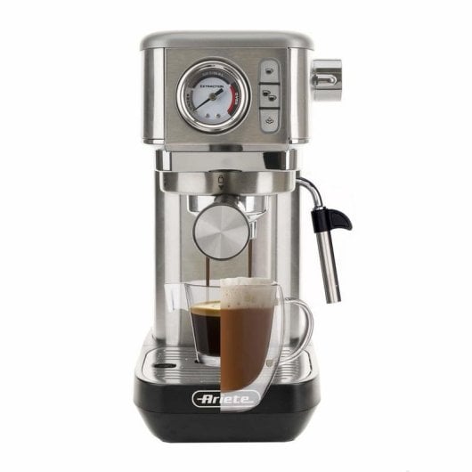 Cafetera Espresso Ariete 1381/10 1,1 L 15 bares con espumador de leche