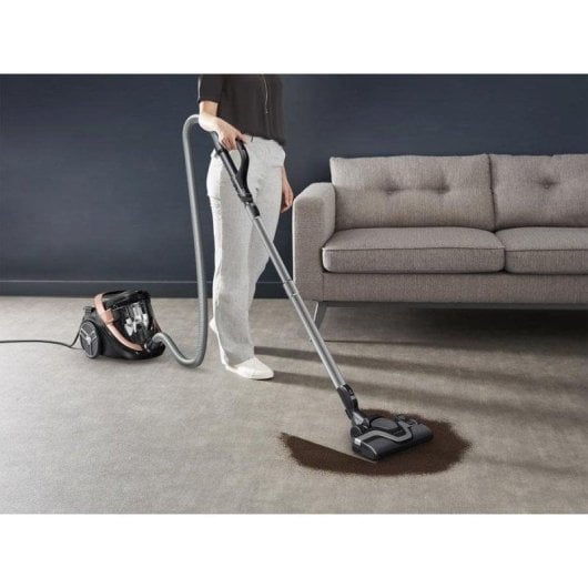 Aspirateur sans Sac Rowenta Silence Force RO7954 500W Filtre HEPA 2.5L Noir Rose