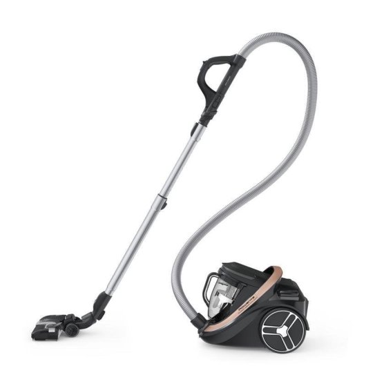 Aspirateur sans Sac Rowenta Silence Force RO7954 500W Filtre HEPA 2.5L Noir Rose