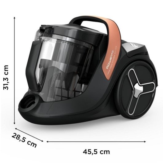 Beutelloser Staubsauger Rowenta Green Force RO7C30 500W HEPA 2,5L für Allergiker