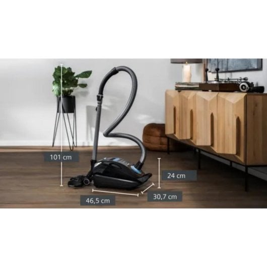 Aspirateur avec Sac Siemens VSQ5X1230 850W Allergies Grandes Surfaces 4.5L