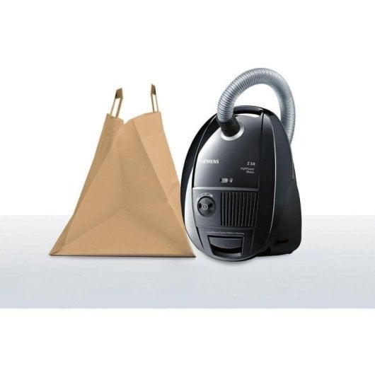 Aspirateur avec Sac Siemens VSZ3B212 600W 4L Contrôle Électronique Noir