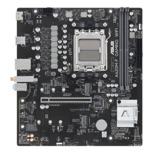 Placa Base ASUS A620M-F Gaming WiFi AMD A620 AM5 DDR5 Micro ATX WiFi 6 RAID 2.5GbE M.2
