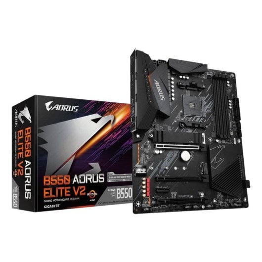 Placa Base GIGABYTE B550 AORUS ELITE V2 B550 AM4 DDR4 ATX 2.5GbE M.2 RGB