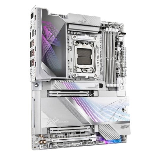 Carte mère GIGABYTE X870E AORUS MASTER X3D ICE X870E Socket AM5 DDR5 ATX WiFi 7 10 GbE RGB