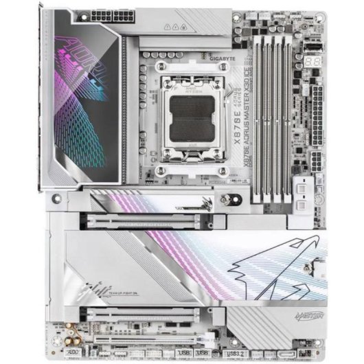 Motherboard Gigabyte X870E AORUS MASTER X3D ICE AMD X870E AM5 DDR5 ATX WiFi 7 10GbE USB4