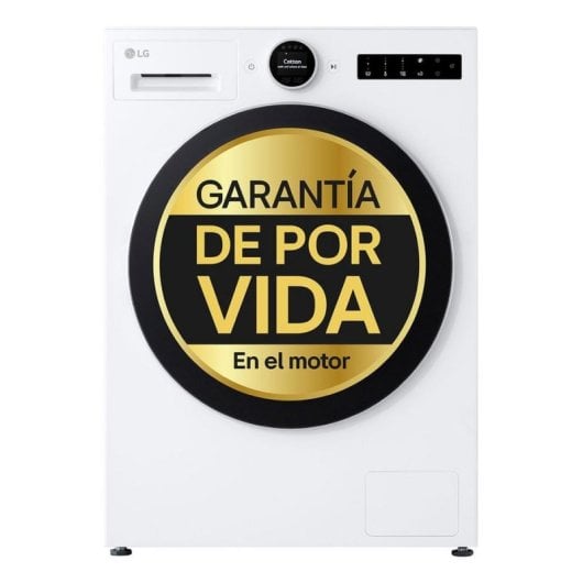 Lavadora LG F4X7509TWS Carga Frontal 9Kg 1350rpm A Blanca WiFi IA Autodosificación