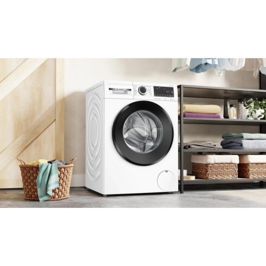 Máquina de Lavar Roupa Bosch Serie 6 WGG256Z1ES 10 Kg 1600rpm A Branco Motor EcoSilence