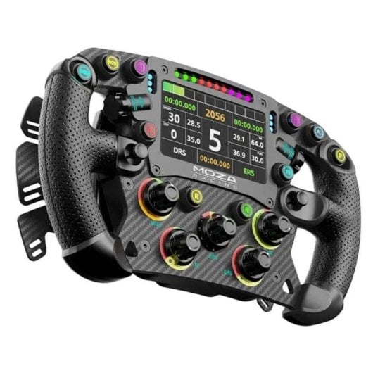 Volante Moza FSR2 Formula Wheel 280 mm pantalla táctil RGB para PC