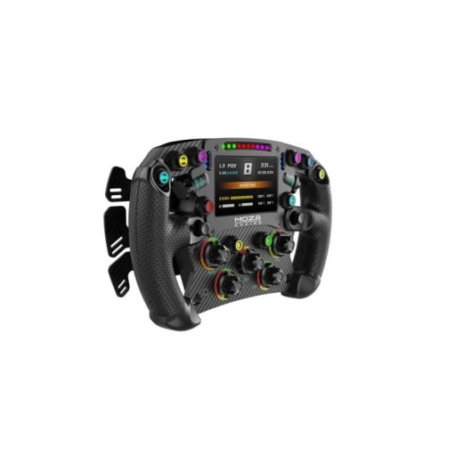 Volante Moza FSR2 Formula Wheel 280 mm pantalla táctil RGB para PC