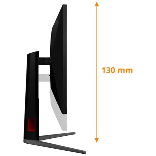 Monitor AOC U32G4U 31.5" UltraHD 4K 160Hz Fast IPS 0.5ms HDR400 USB Hub Ergonomía