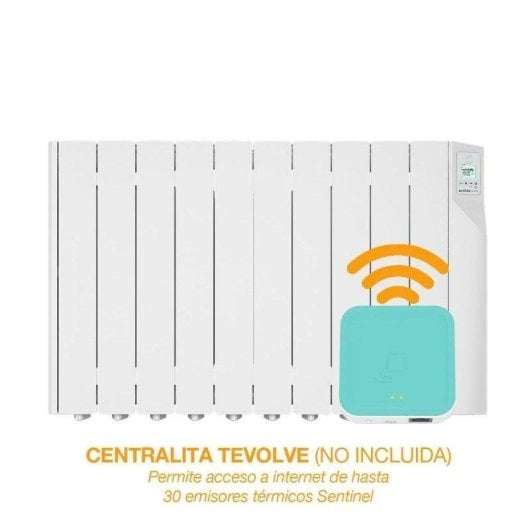 Emissor Térmico cálidahome Sentinel 1500W 10 Elementos com Programação Semanal e Sensor de Presença