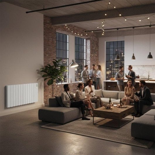 Radiateur Électrique cálidahome Sentinel 1800W grand contrôle PID LCD détection présence