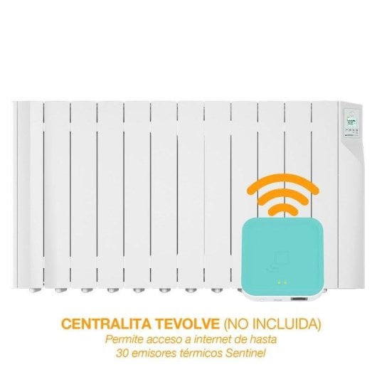 Radiateur Électrique cálidahome Sentinel 1800W grand contrôle PID LCD détection présence