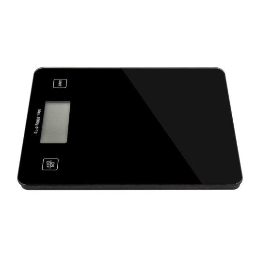 Bilancia da cucina digitale Kuken Bluetooth 5kg vetro nero funzioni smart e APP