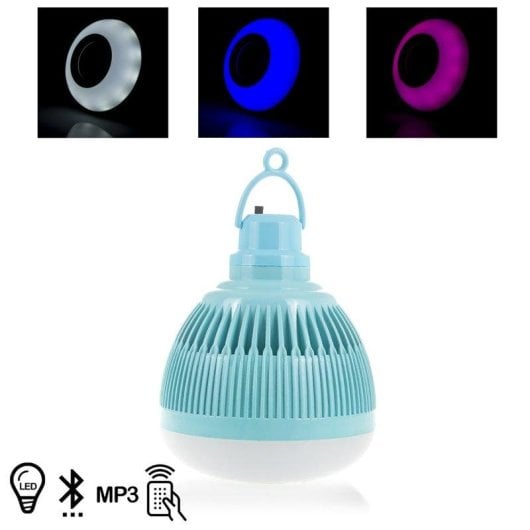 Altoparlanti Dam Electronics Portatile Bluetooth 6W con LED RGB e telecomando