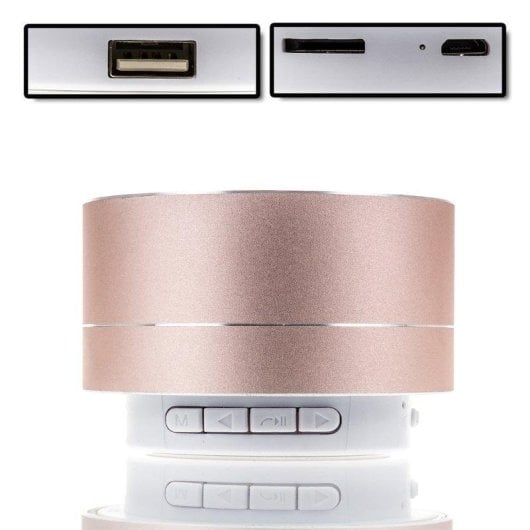 Altoparlanti Dam Electronics Wireless Bluetooth 3W con LED e vivavoce