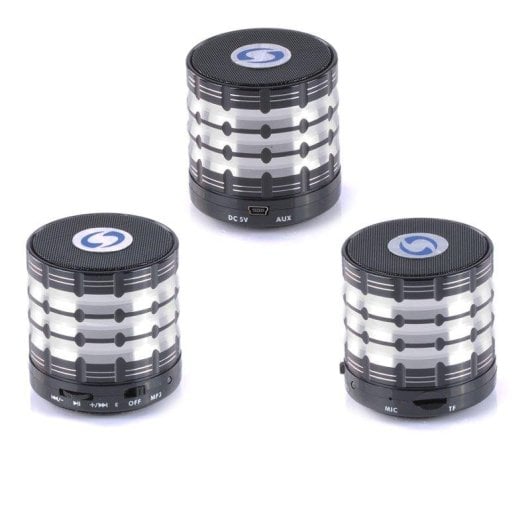 Altoparlanti Dam Electronics Multimediale Bluetooth Ingresso Aux USB MicroSD Batteria 2h