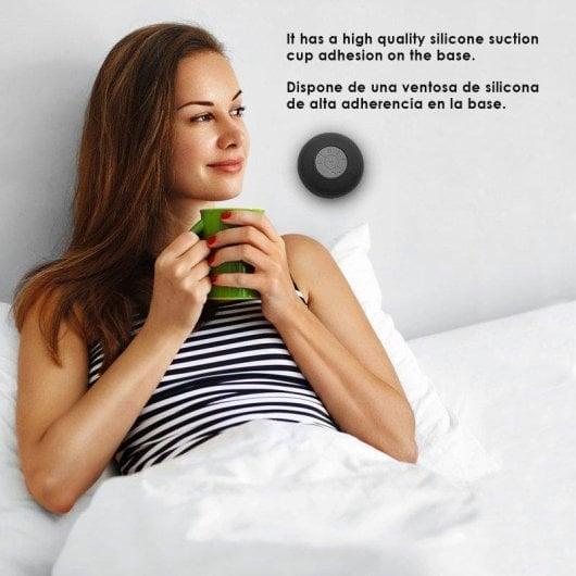 Altoparlanti Dam Electronics Bluetooth con ventosa 3W resistenti all'acqua vivavoce