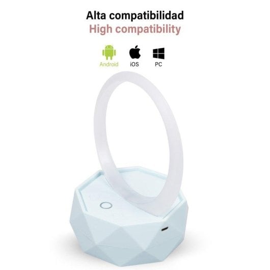 Altoparlanti Dam Electronics Portatile Bluetooth 5.0 4W con LED RGB Ambientale