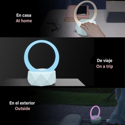 Altoparlanti Dam Electronics Portatile Bluetooth 5.0 4W con LED RGB Ambientale