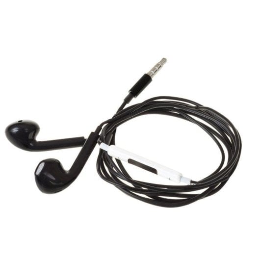 Auricolari Dam Electronics con filo Jack 3,5mm con telecomando, microfono e funzione vivavoce, compatibili iOS/Android, cavo 100 cm