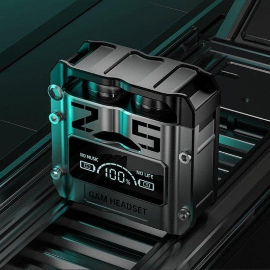 Auricolari Dam Electronics M25 wireless Bluetooth TWS Gaming Bassa Latenza Controllo Touch Nero