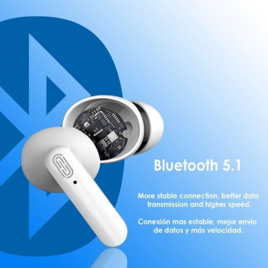 Auricolari Dam Electronics Y113 true wireless Bluetooth 5.1 Touch con custodia ricarica neri