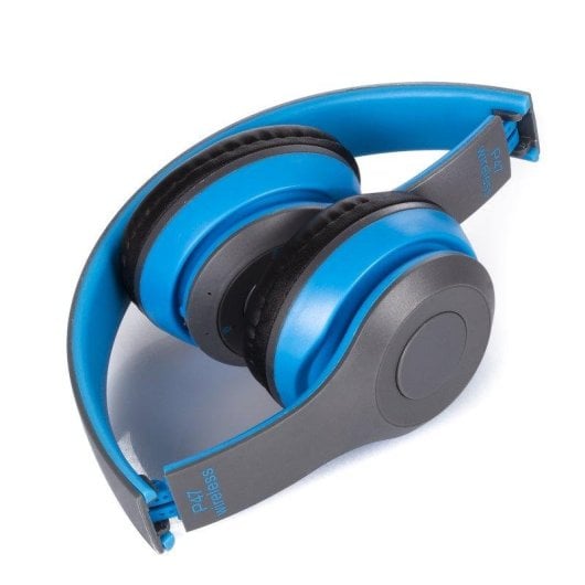 Auricolari Dam Electronics P47 Wireless Bluetooth 5.0 con Microfono, FM, Micro SD, nero