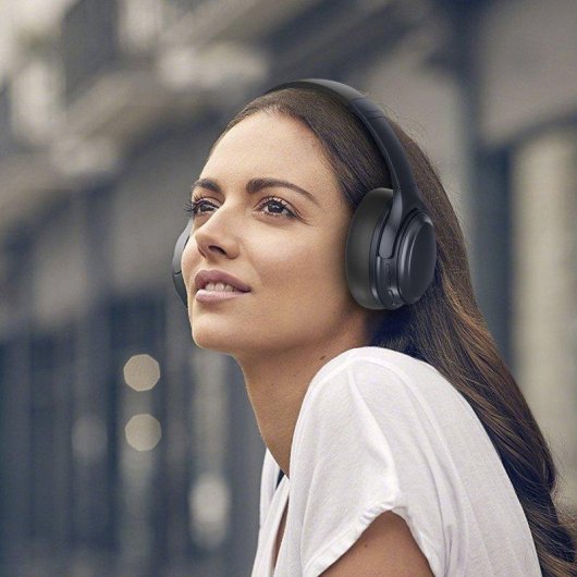 Auricolari Dam Electronics VJ099 wireless Bluetooth 5.3 con Cancellazione Rumore ANC e Assistente Vocale Neri