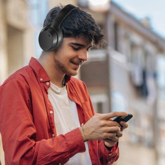 Auricolari Dam Electronics VJ375 wireless Bluetooth 5.3 con Cancellazione Rumore, Gaming, Musica, Microfono, neri