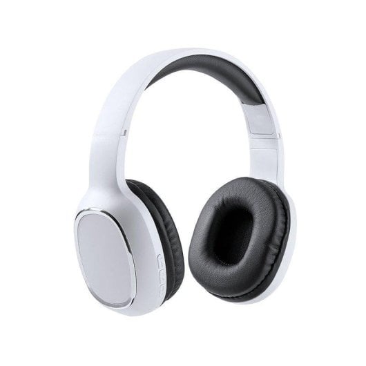 Auricolari Dam Electronics Bluetooth e Jack 3,5 mm Over-Ear Bianchi con Controlli Integrati