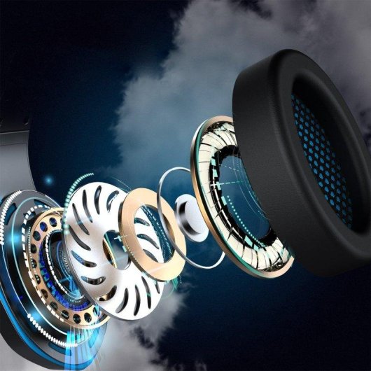 Auricolari Dam Electronics H1003 cablati Minijack Gaming RGB microfono Nero