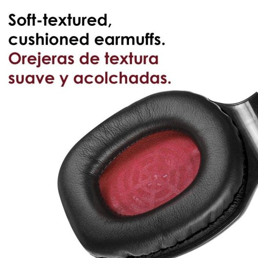 Auricolari Dam Electronics IN-968 con filo Jack 3.5mm, microfono, LED, Gaming, neri