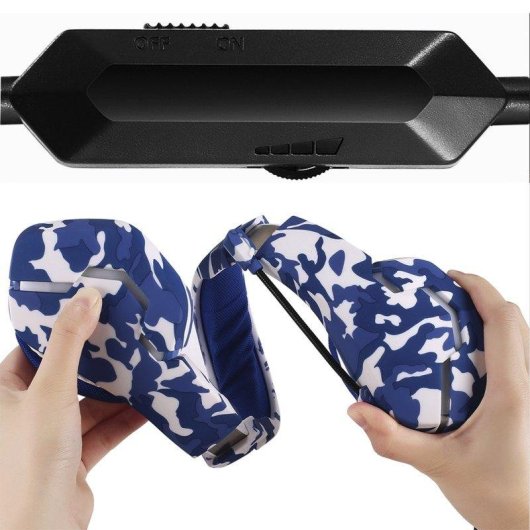 Auricolari Dam Electronics J10 cablati Jack 3.5 mm Gaming RGB Microfono Nero